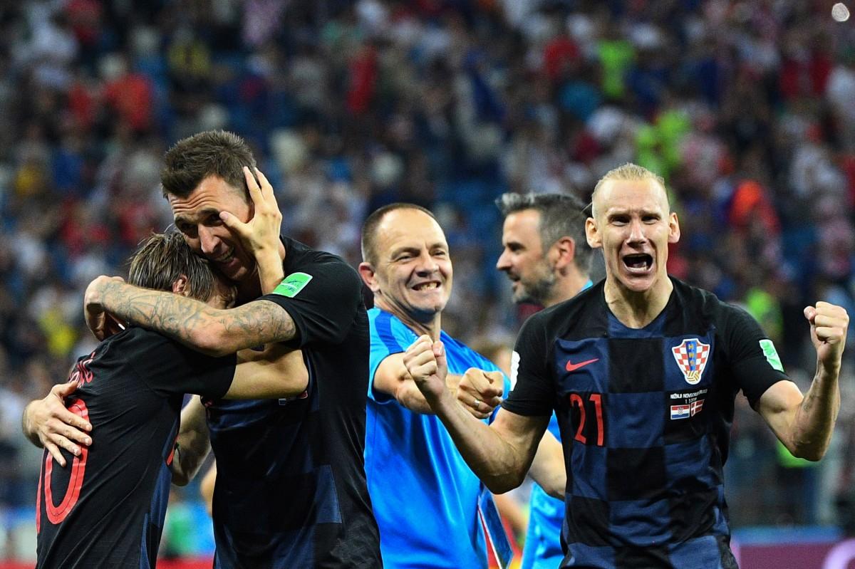 Croácia vence nos pênaltis e pega a Rússia (AFP)