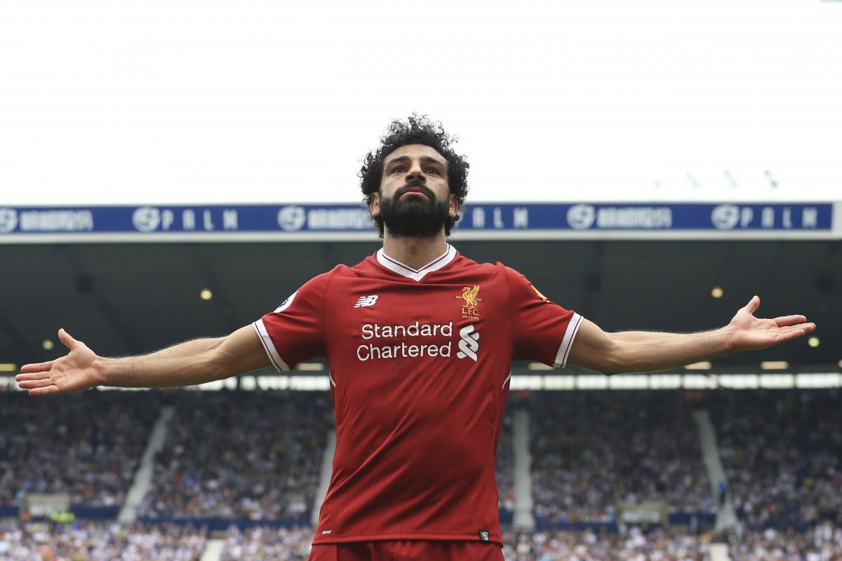 Craque egípcio assina renovação de contrato por longo prazo com o Liverpoolr
 (AFP)