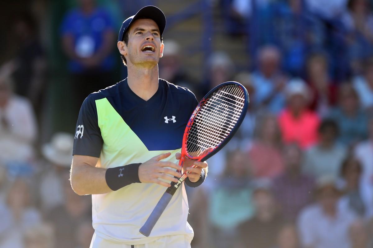 Murray volta a acusar dores no quadril e anuncia que não jogará em Wimbledonr
 (AFP)