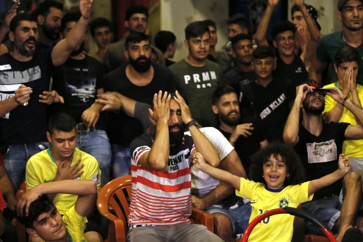 Líbano chora pela Seleção do Brasil (AFP)