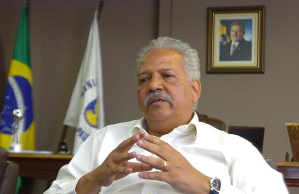 O ex-prefeito H&eacute;lio de Oliveira Santos (PDT), no quarto andar da Prefeitura de Campinas  ( Cedoc/RAC)