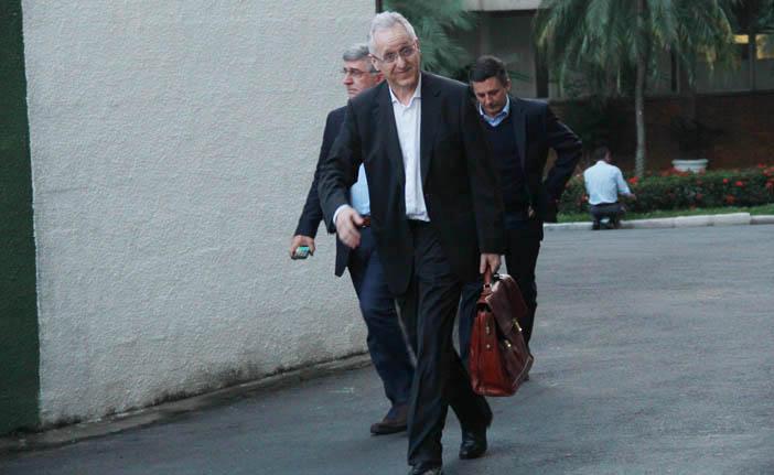 Diretor do Grupo Zaffari, Claudio Luiz Zaffari, esteve no Brinco de Ouro em reuni&atilde;o com o Conselho Deliberativo (Camila Moreira/AAN)