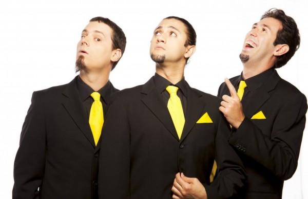 Integrantes da Cia Barbixas de Humor, que se apresenta em Paul&iacute;nia ( Divulgação)