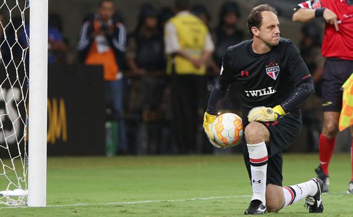 Rog&eacute;rio Ceni pode ficar de fora do jogo diante do Ava&iacute; (Rubens Chiri/saopaulofc.net)