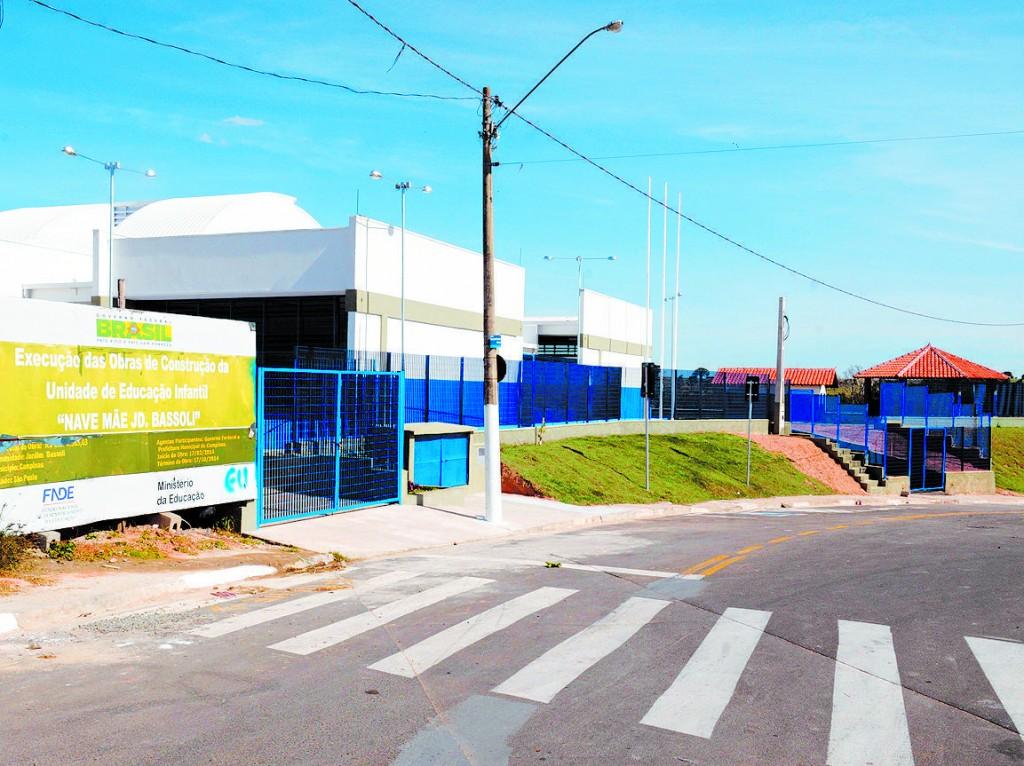 CEI no Jardim Bassoli, &uacute;ltima a ser entregue este m&ecirc;s, no dia 29: cerca de 400 alunos est&atilde;o na fila de espera ( Dominique Torquato/ AAN)