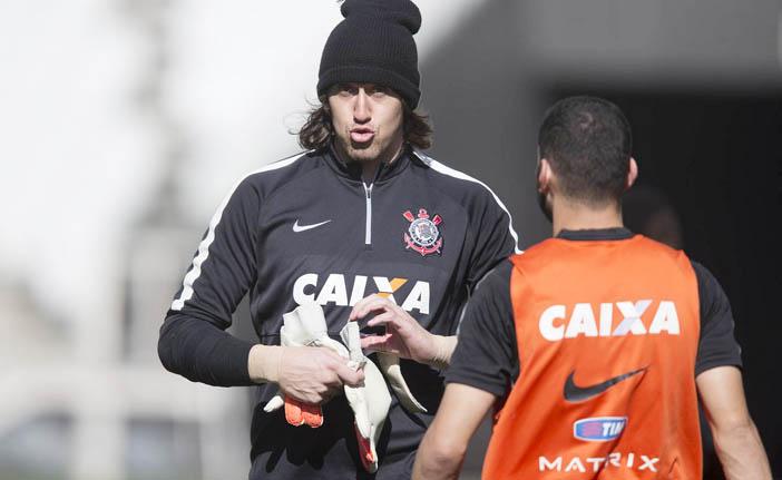 O goleiro C&aacute;ssio afirmou que o Tim&atilde;o tem elenco para brigar pelo t&iacute;tulo do Brasileir&atilde;o (Daniel Augusto Jr/Agência Corinthians)