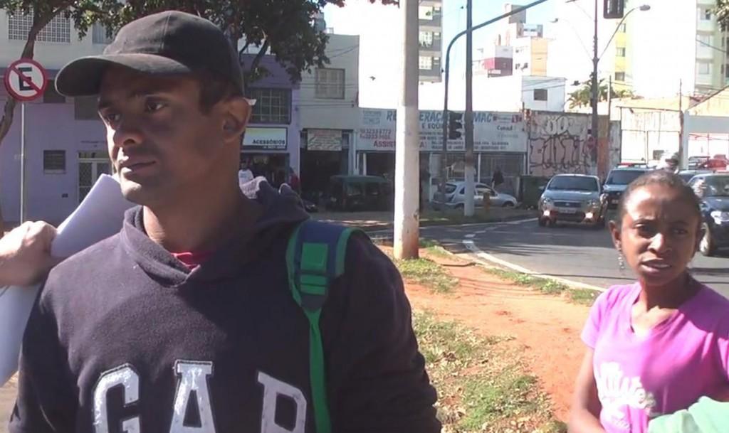 Elissandro e Francislaine, casal que pedia reinterna&ccedil;&atilde;o havia 10 dias: atendimento pelo Programa Recome&ccedil;o ( Reprodução)