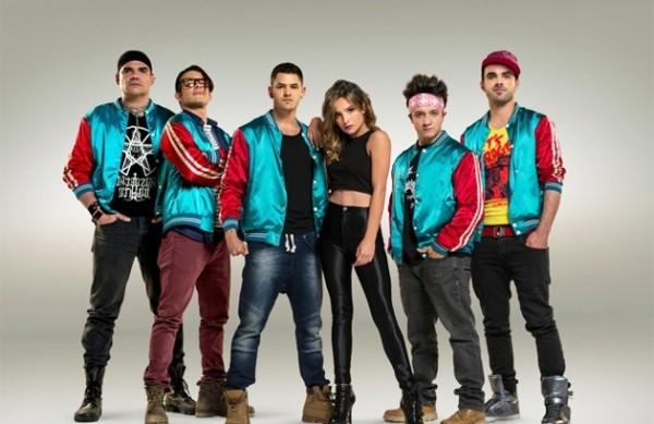 Elenco da s&eacute;rie colombiana 'Cumbia Ninja'  (  Divulgação)