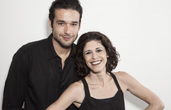 Sergio Marone e Juliana Martins em cena do espet&aacute;culo teatral 'Eu Te Amo' (  Divulgação)