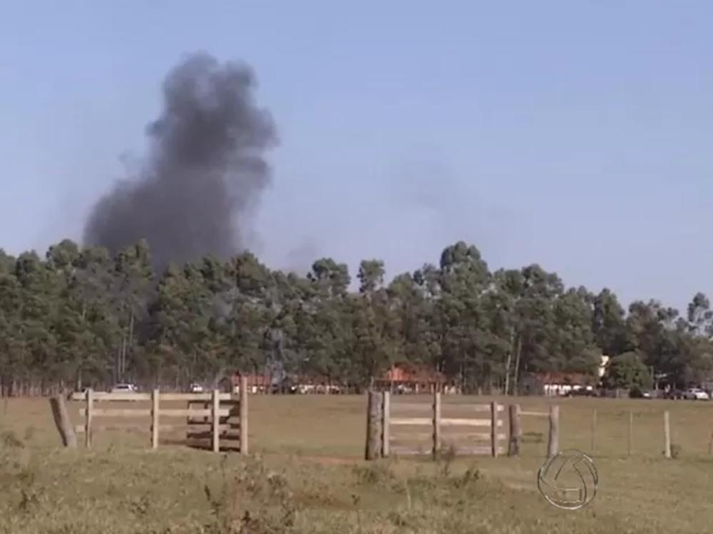 Fazenda foi ocupada por &iacute;ndios (Captura de vídeo)