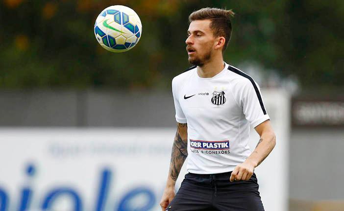Lucas Lima pediu mais atitude para a equipe sair da situa&ccedil;&atilde;o dif&iacute;cil na tabela do Brasileir&atilde;o (Ricardo Saibun/Santos FC)