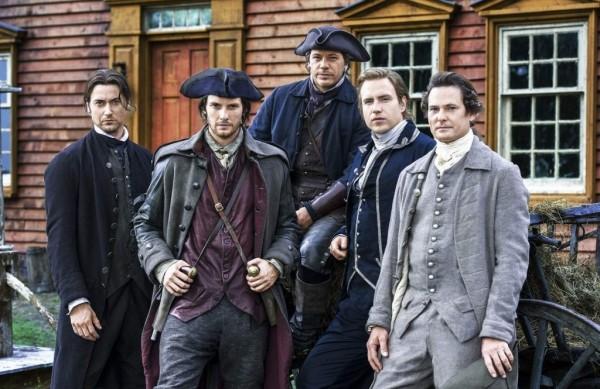 Elenco da miniss&eacute;rie 'Filhos da Liberdade', do History Channel (  Divulgação)