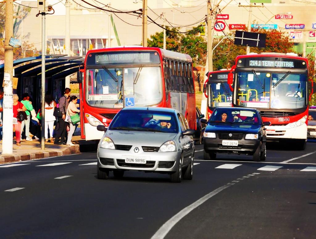 Projeto do BRT prev&ecirc; agilizar as liga&ccedil;&otilde;es das regi&otilde;es do Campo Grande e do Ouro Verde com o Centro por corredores, como na Avenida John Boyd Dunlop (  Cedoc/RAC)