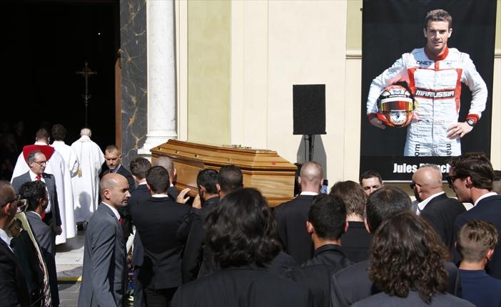 Jules BIanchi faleceu ap&oacute;s passar 9 meses em coma devido a grave acidente em etapa da F&oacute;rmula 1 (France Pres)