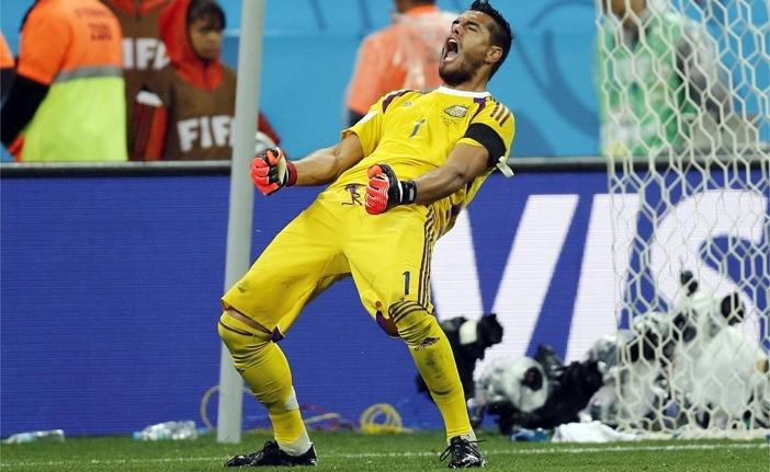 Romero foi um dos destaques da Argentina durante a Copa do mundo, no Brasil (France Press)