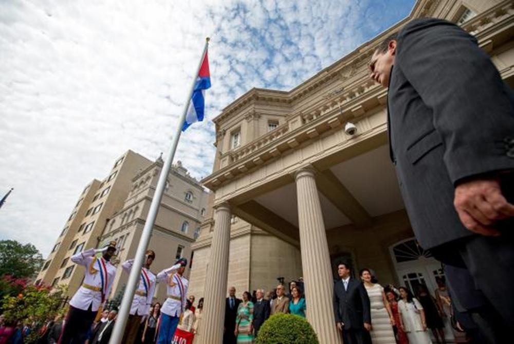 Cuba lembrou nesse domingo o anivers&aacute;rio da revolu&ccedil;&atilde;o (Andrew Harnik/Agência Lusa)