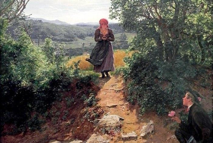 "O Esperado" (The Expected One), do artista escocês Ferdinand Georg Waldmüller (Divulgação)