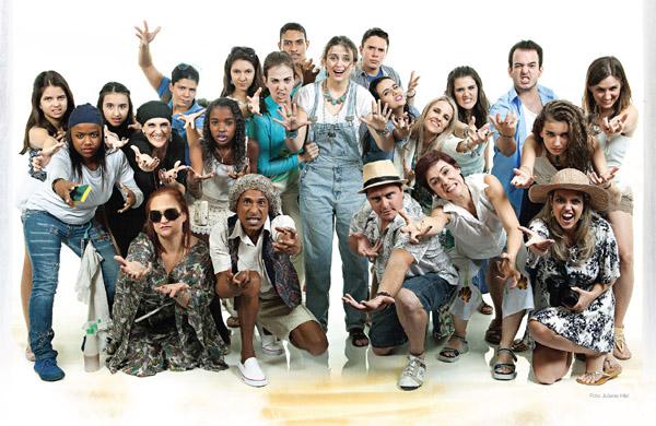Espet&aacute;culo Minha M&atilde;e e Meus Pais fica em cartaz at&eacute; s&aacute;bado no Teatro Municipal Jos&eacute; de Castro Mendes ( Janaína Ribeiro/ Especial a AAN )