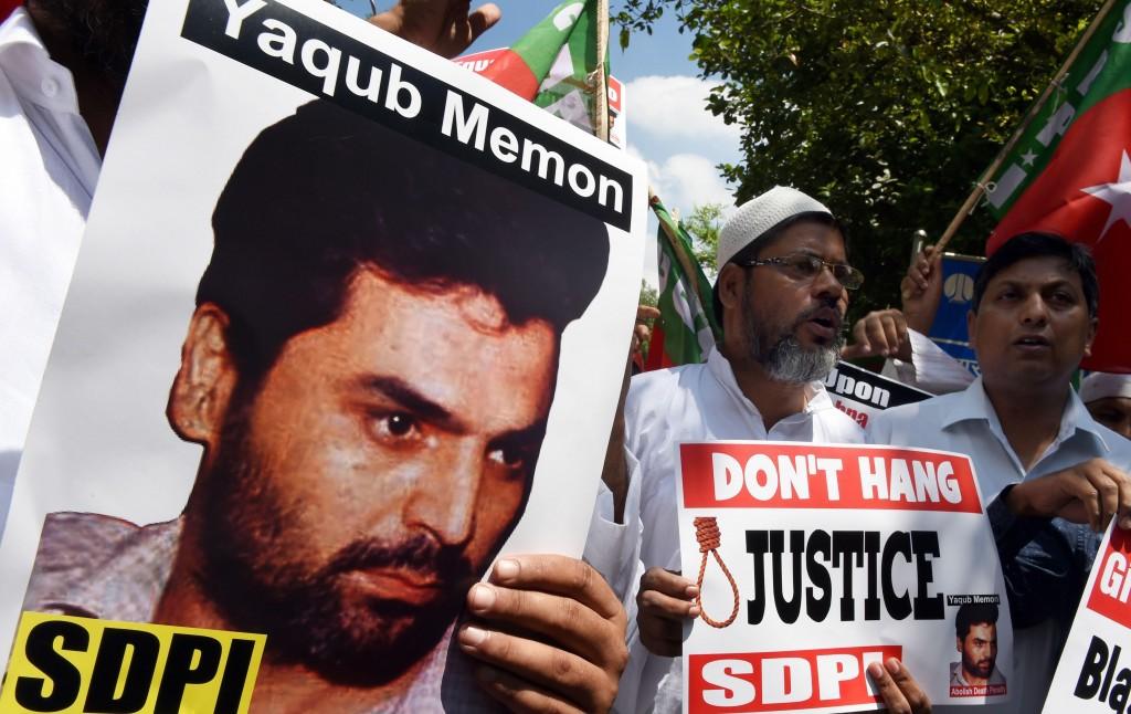 Indianos fizeram protesto contra a execu&ccedil;&atilde;o de Yakub (France Press)