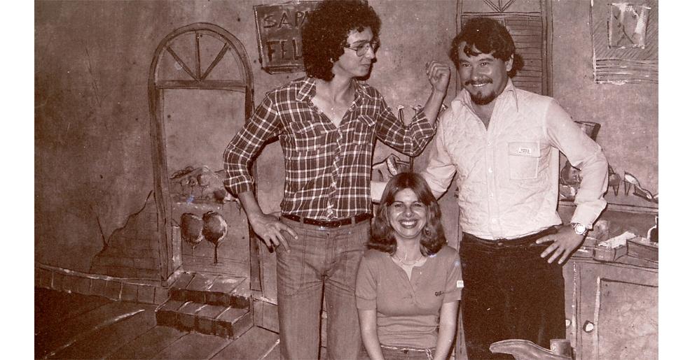 Ator Z&eacute; de Oliveira durante pe&ccedil;a de teatro  (  Cedoc/RAC)