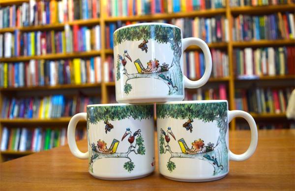 Canecas e canecas foram ilustradas por Dalcio exclusivamente para a Livraria da Vila   (  Divulgação)