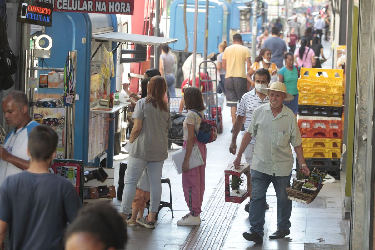 Trailers e quiosques no Centro de Campinas: com a nova legislação do uso do solo público, a Setec espera criar condições para melhorar o atendimento ao consumidor (Ricardo Lima)