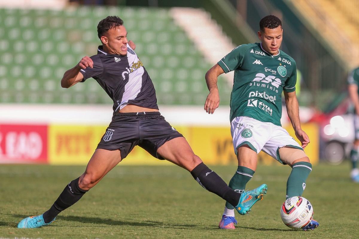 Guarani e Ponte Preta não criaram tantas jogadas ofensivas, como se imaginava (Thomaz Marostegan/Guarani FC)