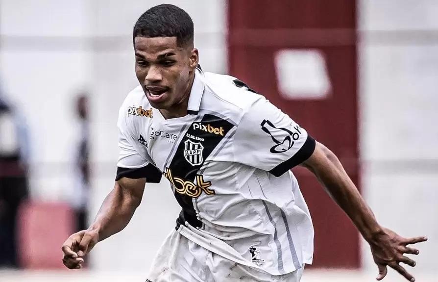 Jogador da Ponte, Elel, de 19 anos: próximo jogo pelo Campeonato Paulista SUB será na quarta-feira (11), contra o Brasilis, em Águas de Lindoia (Raul Baretta/Gluck Sports)