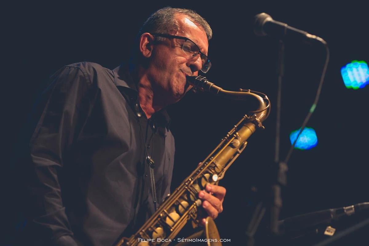 O saxofonista Marcelo Martins soma o seu talento ao dos músicos da Campinas Jazz Band (Felipe Boca)