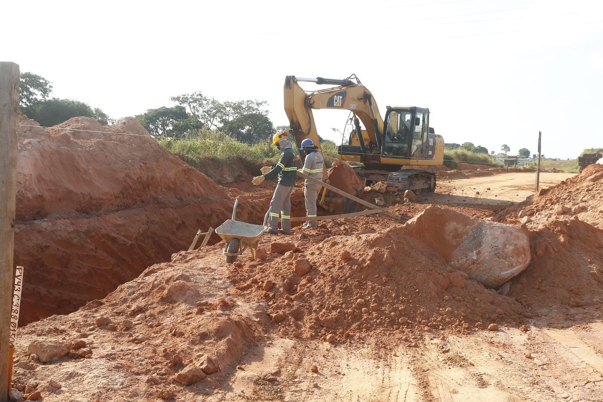 Empreendimento na periferia de Campinas, em área anteriormente considerada zona rural, e que agora aguarda a aprovação da lei que dispensa a cobrança retroativa de IPTU (Gustavo Tilio)