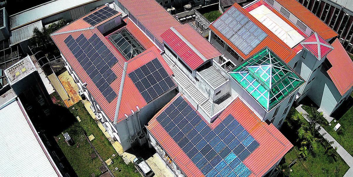 Campus Sustentável contempla sistemas de painéis solares fotovoltaicos para a geração de energia elétrica, já instalados em vários prédios (Divulgação Unicamp)