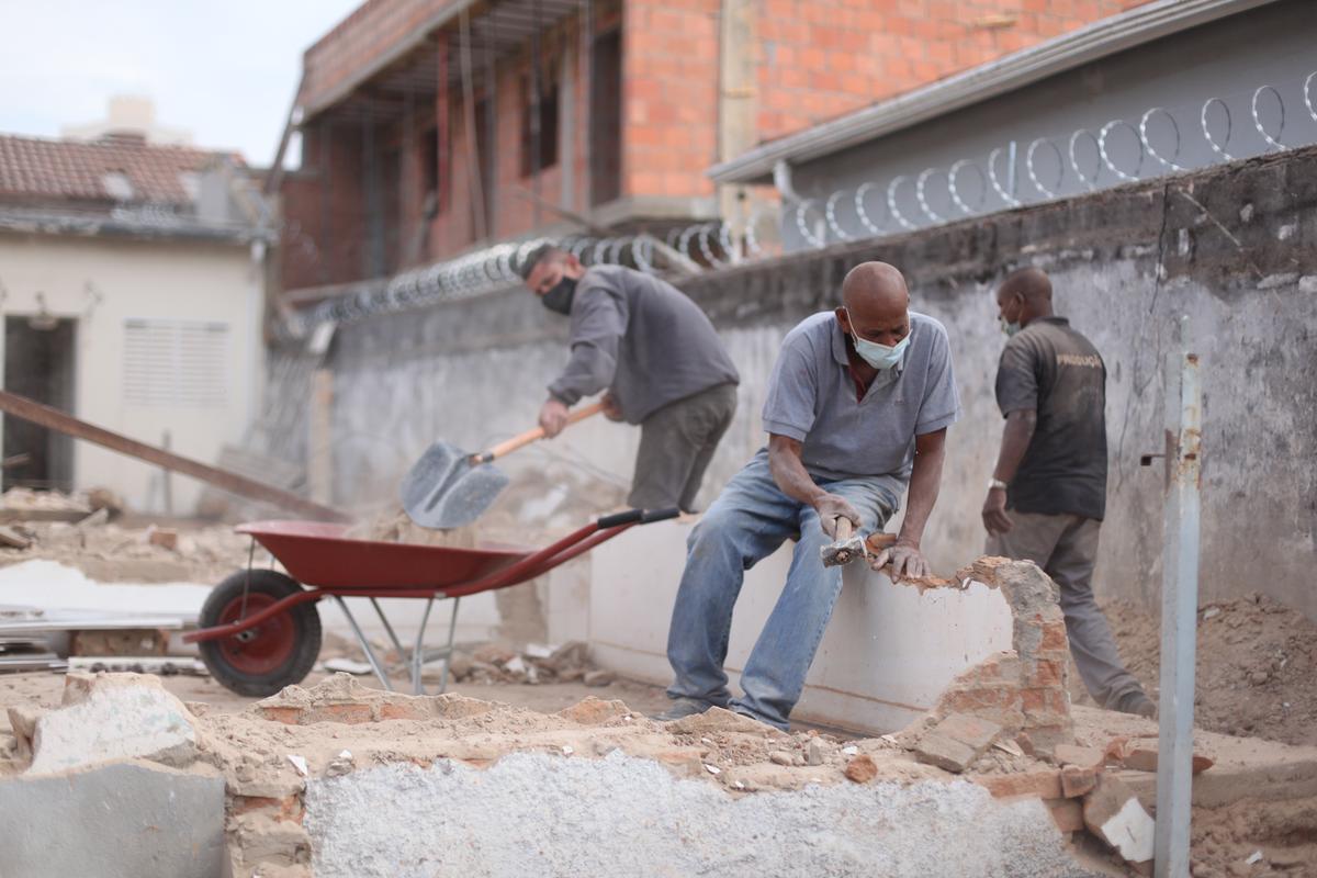 O setor de construção civil está entre os que mais geraram vagas de trabalho na RMC, segundo o levantamento realizado pela Fundação Seade (Kamá Ribeiro)
