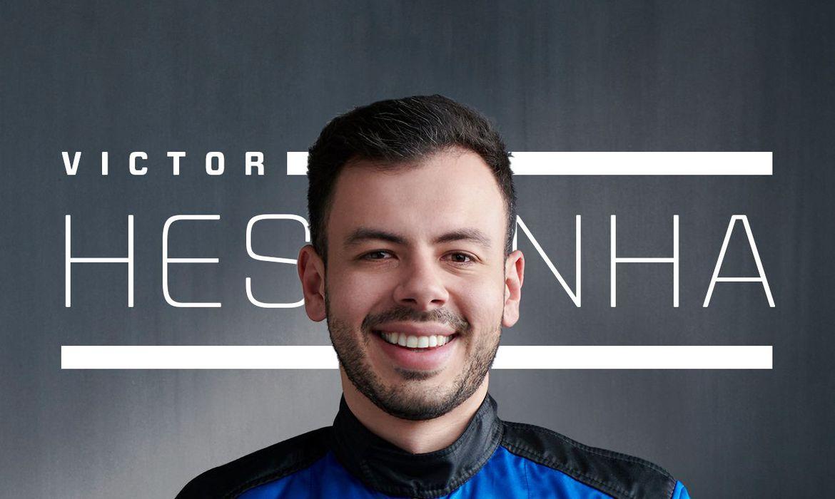 Victor Hespanha ganhou sorteio para voo suborbital (Reprodução/ Twitter)