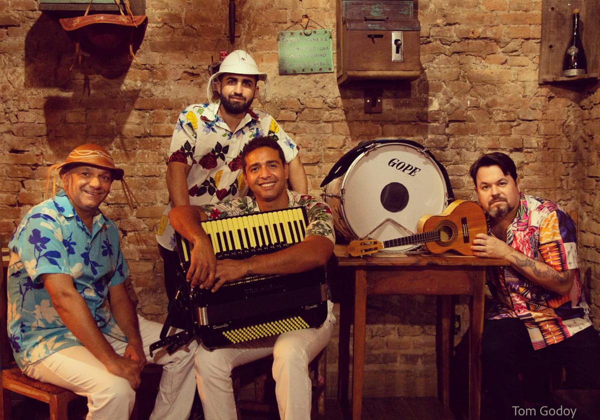 O grupo de forró Maria Lua é uma das atrações musicais do festival que celebra a cultura e a gastronomia nordestina (Divulgação)