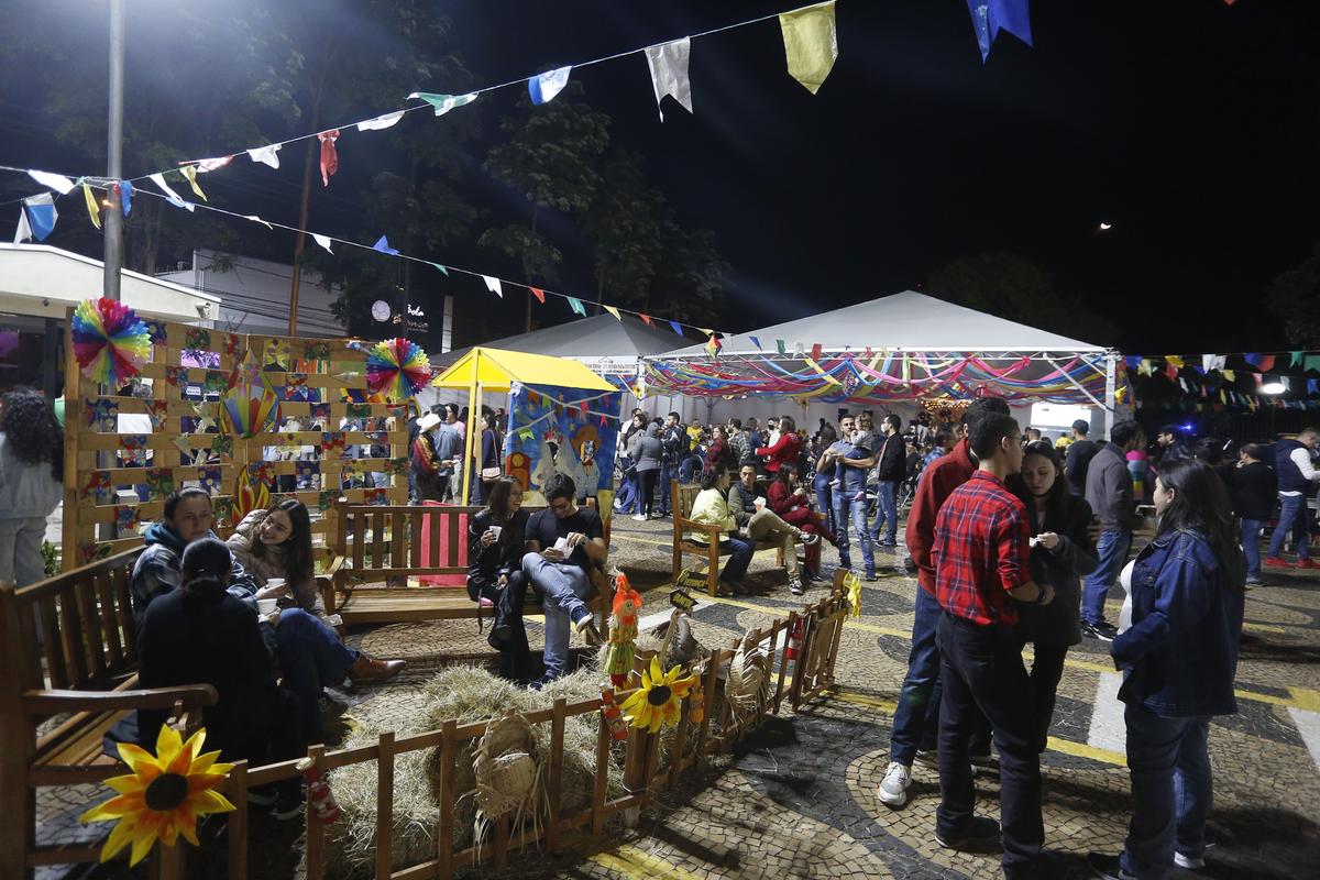 A festa junina foi abraçada pelo povo brasileiro, como na  comunidade de uma das paróquias mais conhecidas de Campinas (Gustavo Tilio)