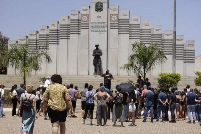 Evento realizado pelo projeto 'O que te assombra?', com apoio da Secretaria Municipal de Cultura e Turismo (Diogo Zacarias)