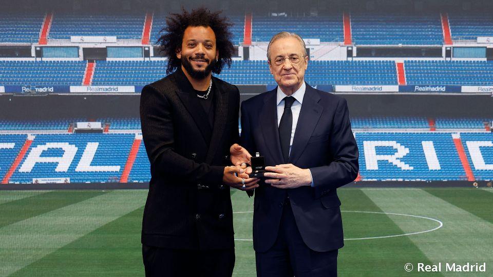 Sem espaço no time titular, Marcelo tem seu contrato encerrado neste mês (Divulgação/ Real Madrid)