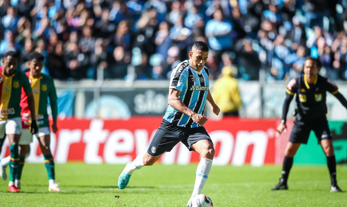 Resultado deixou o Tricolor de Porto Alegre no G4 da Série B (Lucas Uebel/ Grêmio FPBA)