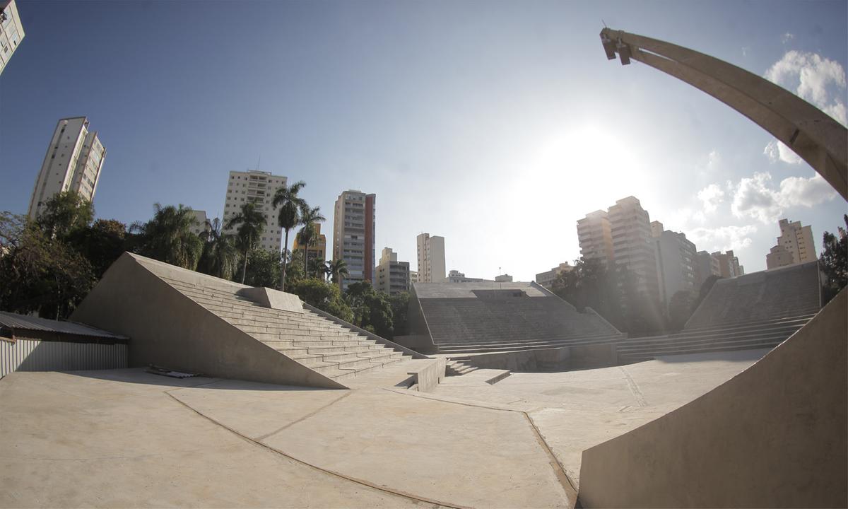 A primeira etapa da reforma do Centro de Convivência Cultural, que está em andamento, começou no final de 2020 (Ricardo Lima)