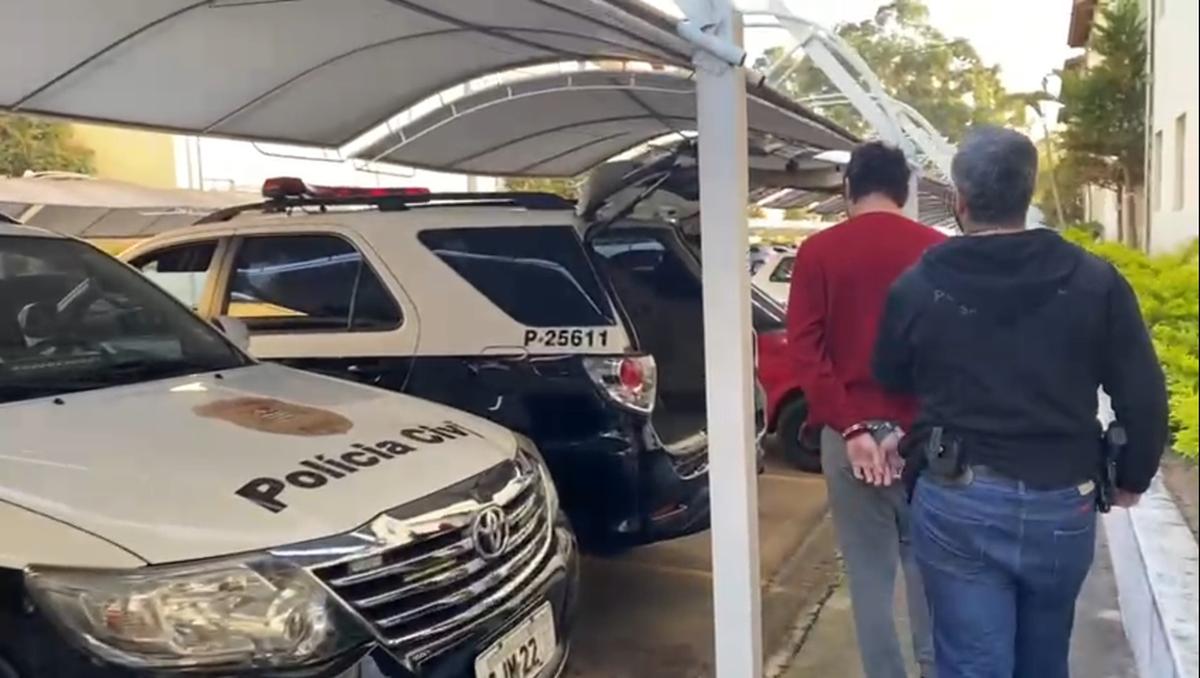 A ação faz parte de uma operação que combate a Pedofilia na região de Campinas (Reprodução/ Vídeo)