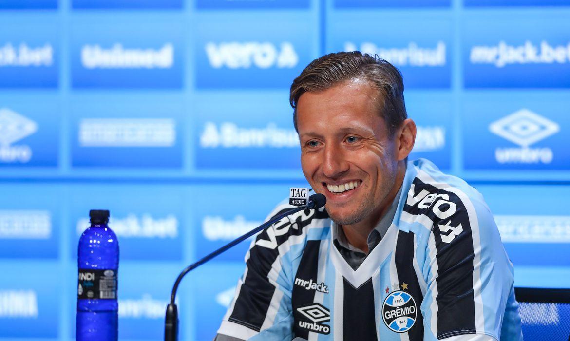 Volante de 35 anos reforça o Tricolor até dezembro do ano que vem (Lucas Uebel/ Grêmio FPBA)