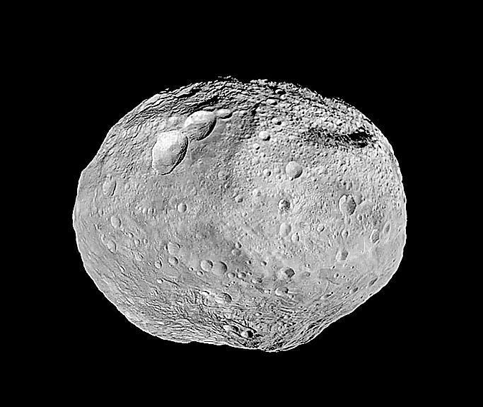 Asteroide Vesta, que foi observado pelo Telescópio Espacial Hubble (Divulgação)