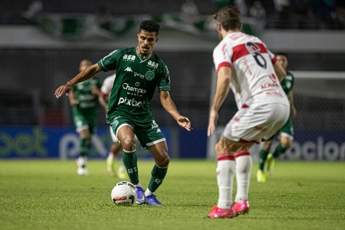 Guarani arrancou o empate em jogo em que o time apresentou bom futebol somente no segundo tempo (Célio Júnior/Especial para Guarani FC)