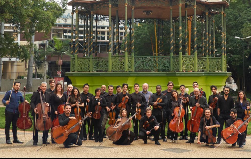 A Orquestra do Conservatório Carlos Gomes fará neste fim de semana mais duas apresentações em cartões postais de Campinas (Divulgação)
