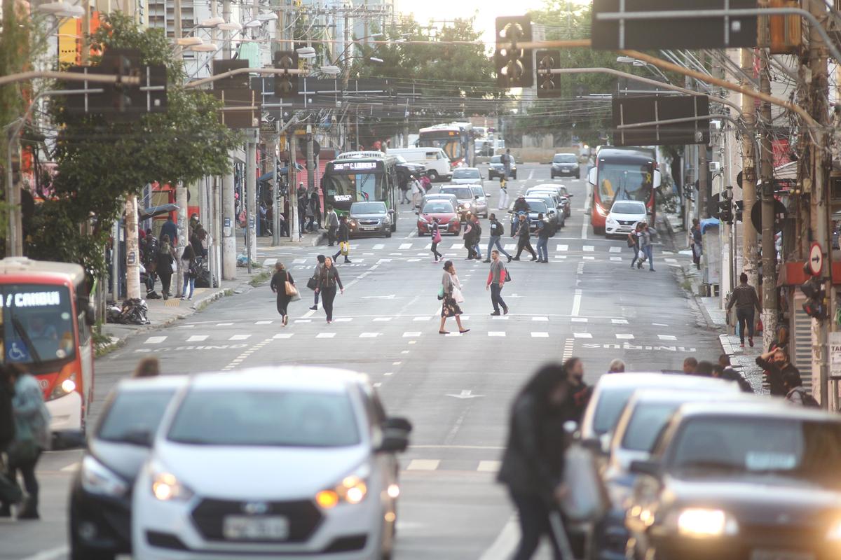 Dentre as medidas adotadas pela Prefeitura de Campinas para economizar os recursos públicos está a reforma da Avenida Campos Sales, na região central da cidade, que terá o seu projeto original simplificado (Ricardo Lima)