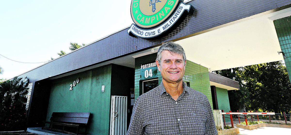 A modernização do Círculo Militar de Campinas integra o plano trienal de ações da atual diretoria do clube, presidida pelo coronel Carlos Henrique Teixeira Costa (Gustavo Tilio)