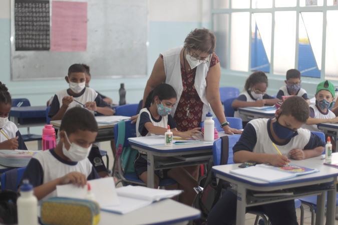 De acordo com a Prefeitura, a rede municipal tem 53,8 mil estudantes matriculados na Educação Infantil, Ensino Fundamental e Educação de Jovens e Adultos (EJA) (Ricardo Lima)