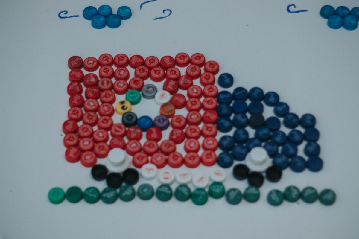 Arte feita com itens de reciclagem é o mote da iniciativa que recebe inscrições até o dia 20 de julho: mostra chega a RMC em agosto (Divulgação)