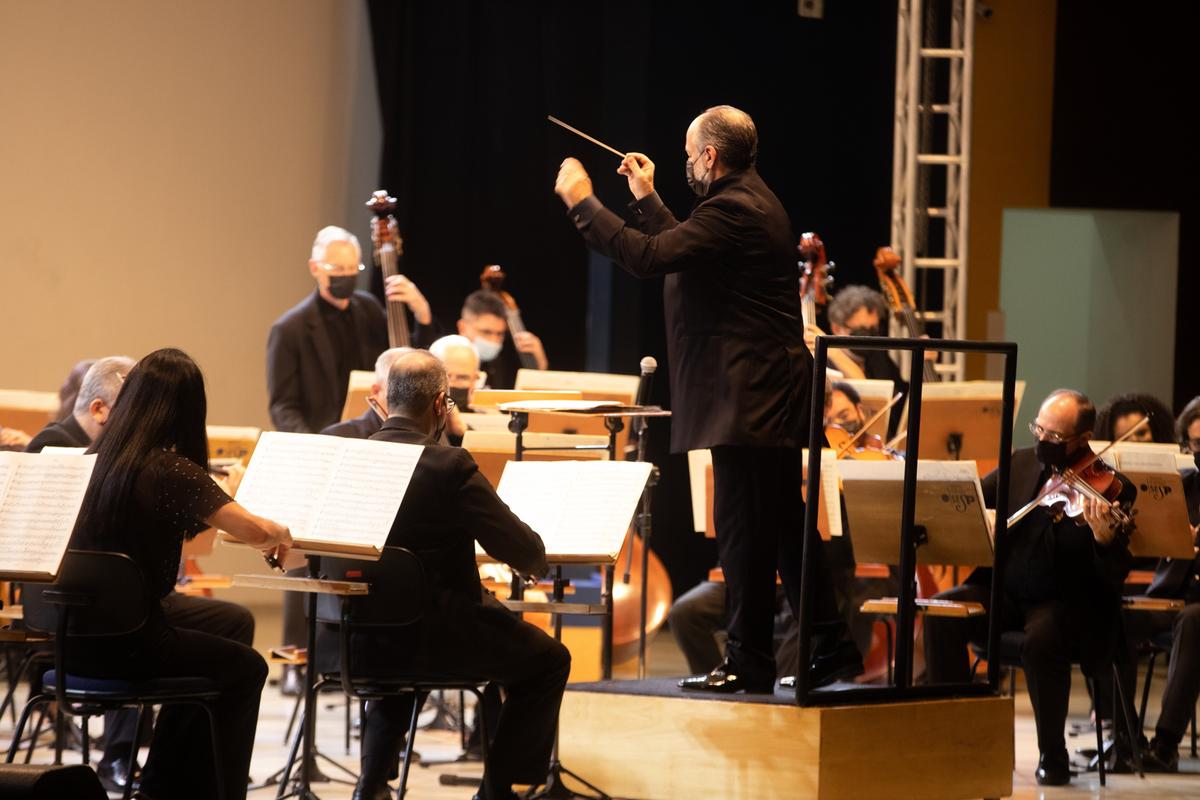 A Orquestra Sinfônica do Estado de São Paulo (Osesp) traz concerto imaginário onde cada movimento é de um compositor diferente, abrangendo 250 anos de história (Divulgação)