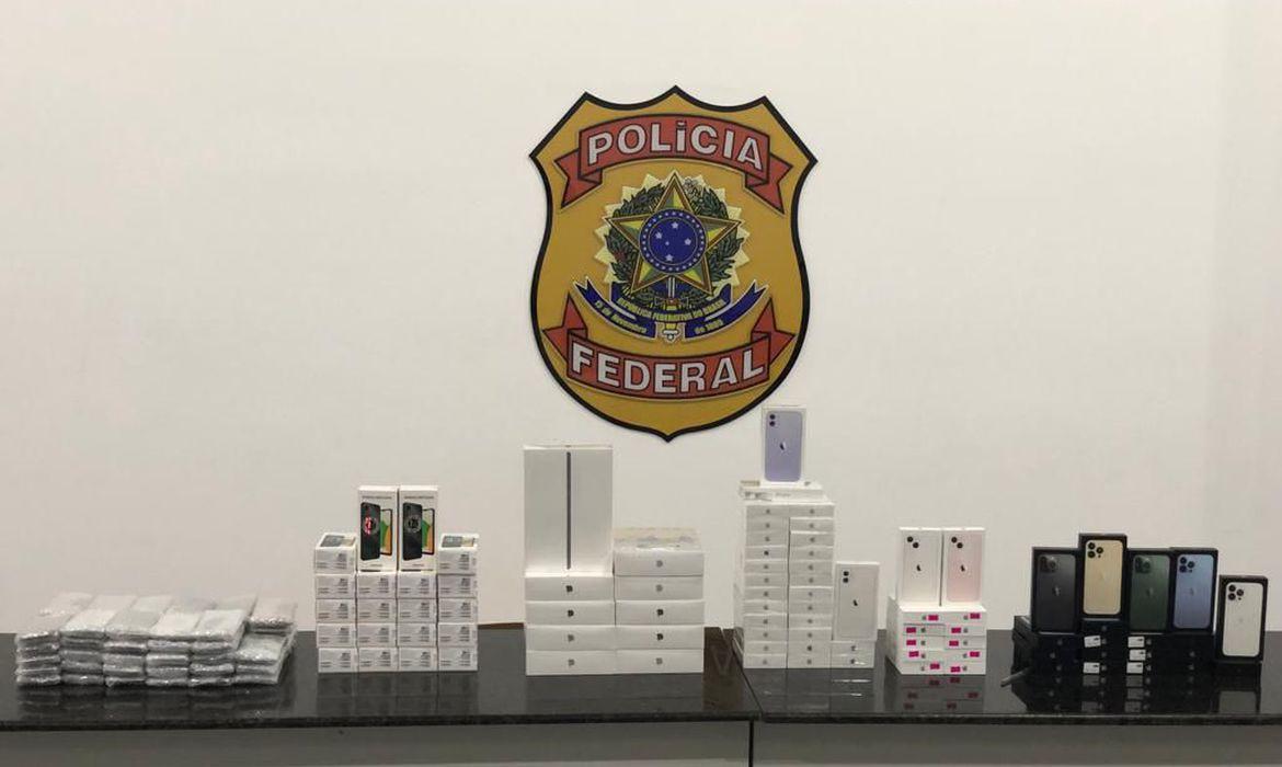 Marcadorias totalizam R$ 600 mil (Divulgação/ Polícia Federal)